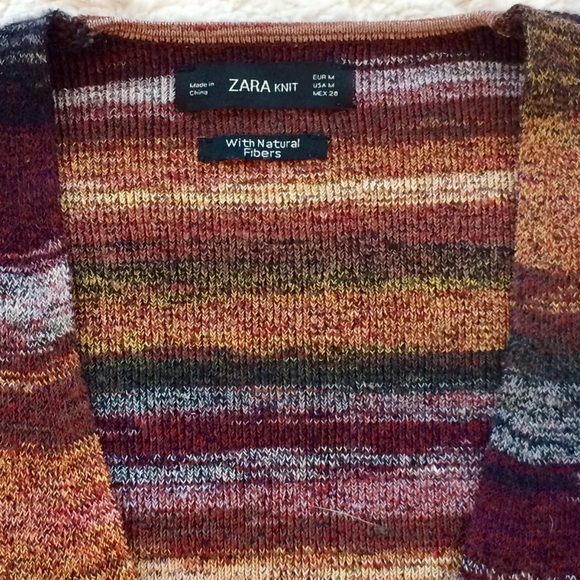 Zara funky hippie soft stretchy sweater - Picture 4 of 6